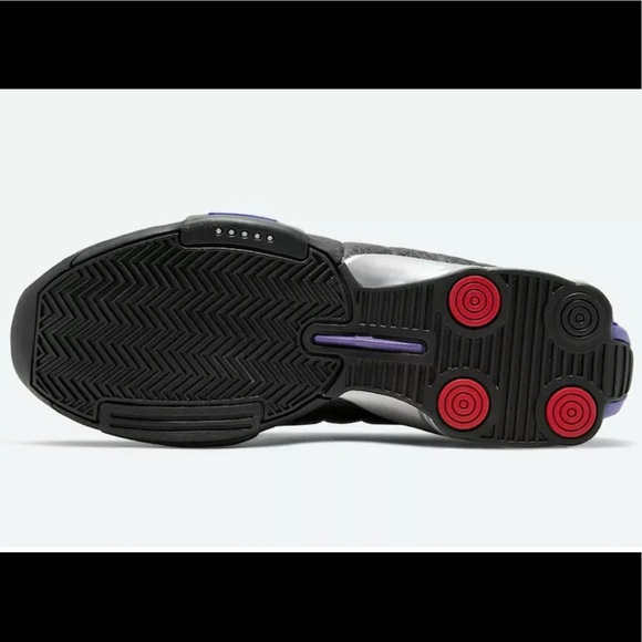 Nike Shox BB4 QS Raptors Mens Black Silver CD9335 - Picture 8 of 9